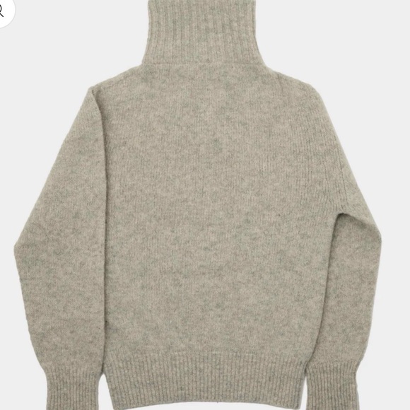 La Laboureur Women's beige Turtleneck Sweater - Picture 3 of 7